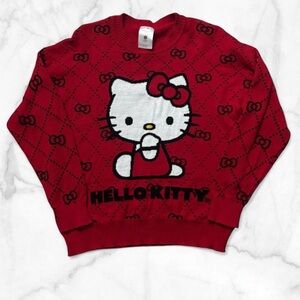 ♥️Red Hello Kitty Knit Sweater♥️